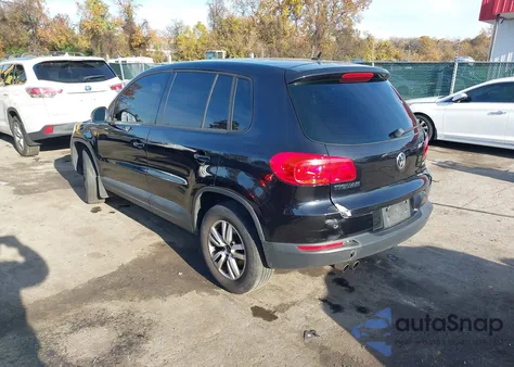 2013 Volkswagen Tiguan S z USA, uszkodzony, nr VIN WVGBV3AX8DW620536